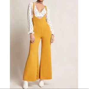 Forever 21 scooped palazzo jumpsuit
